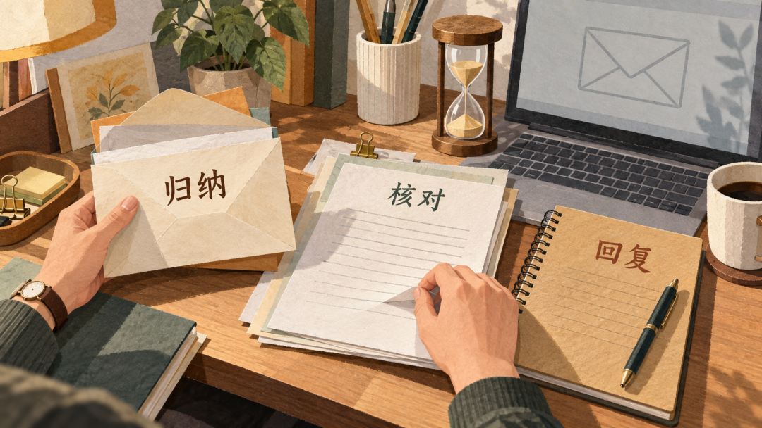 收件箱中的独立工作安排