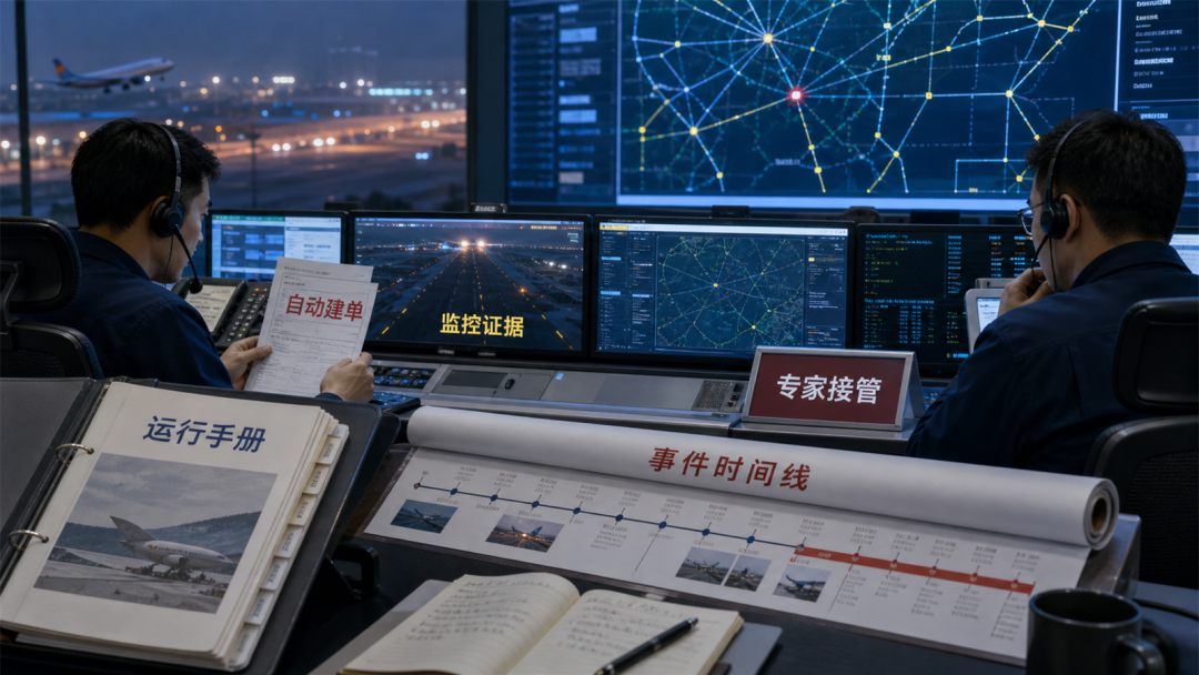 技术告警映射旅客机场航班和业务优先级