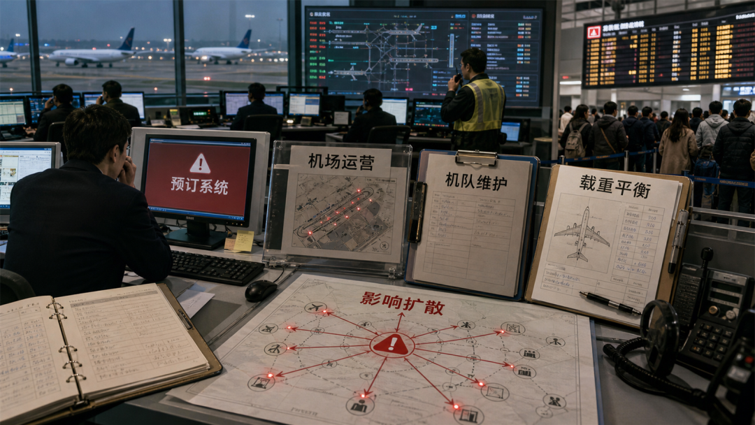 五千航班与关键系统事件响应全景